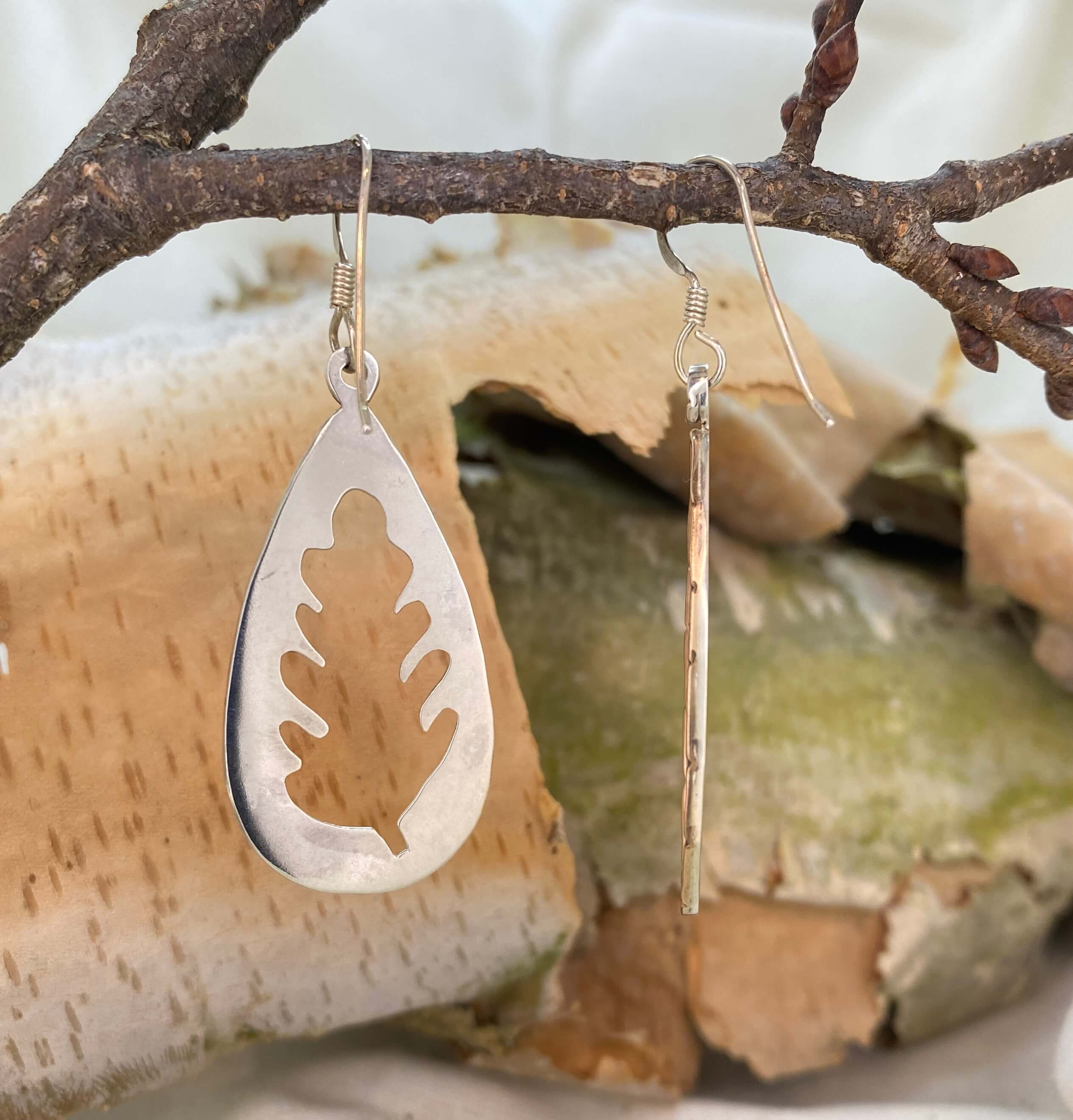 Dancing Leaf Cut Out side view