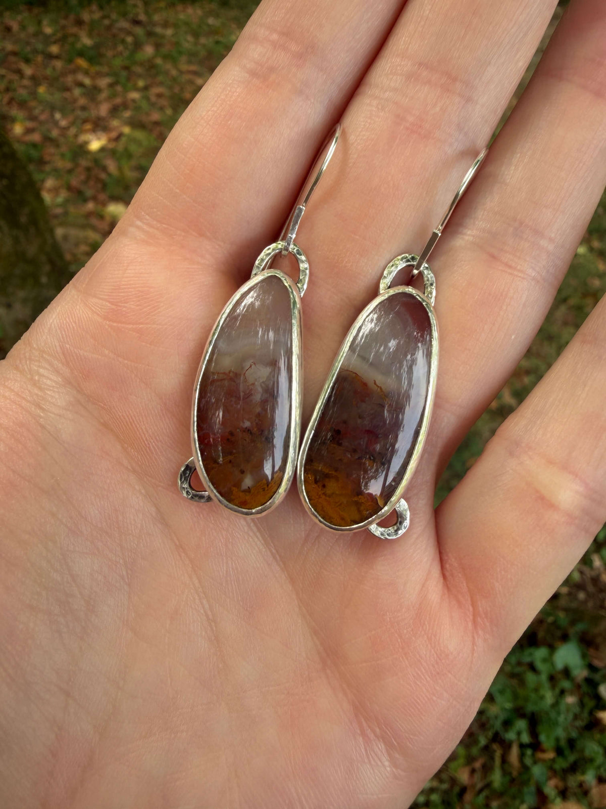 Agua Nueva Silver Dangle Earrings_In Hand