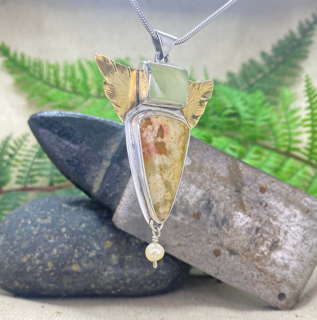 Spring Inspired Pendant_Front Angled View